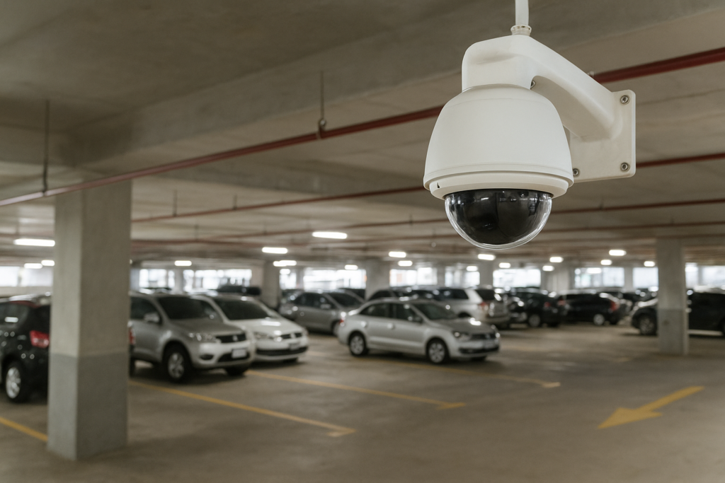 cctv parkiran supermall